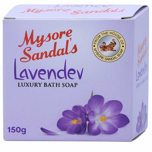 Mysore Sandal Lavender Luxury Bath Soap 150gm
