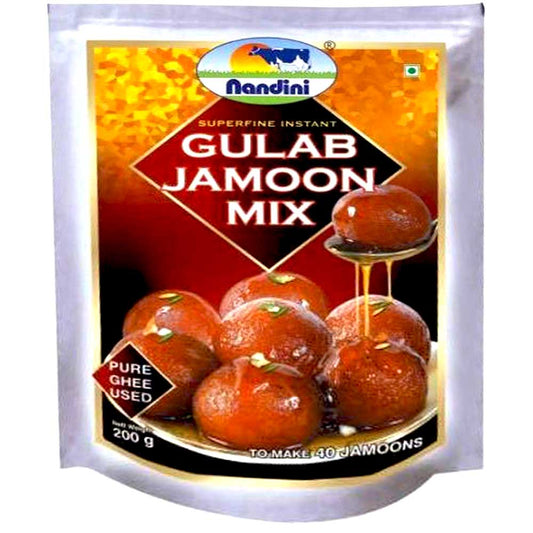 Nandini Ready Mix Gulab Jamun Powder 200gm