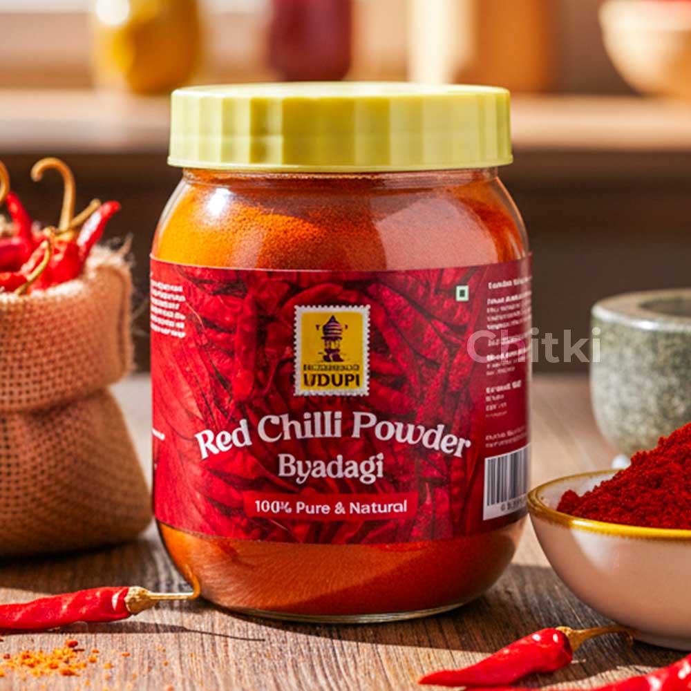 Pure Red Chilli Powder (Byadagi Chilli) – 200g