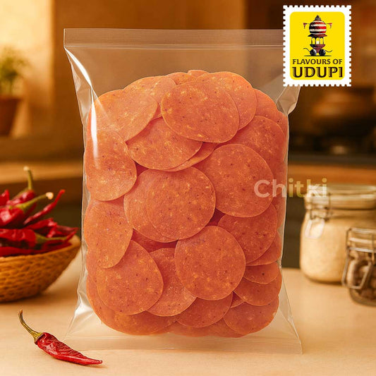 Red Chilli Papad Small 100gm