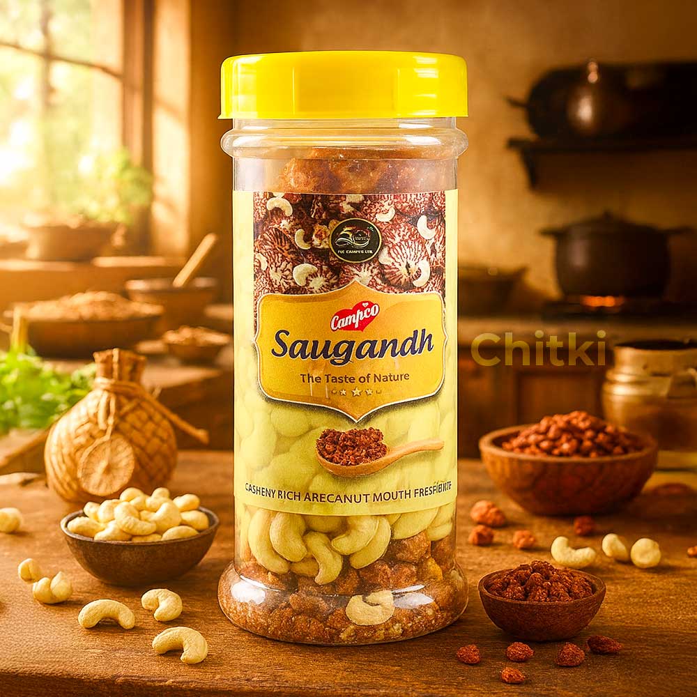 Campco – Saugandhi Cashew Rich Arecanut Mouth Freshener