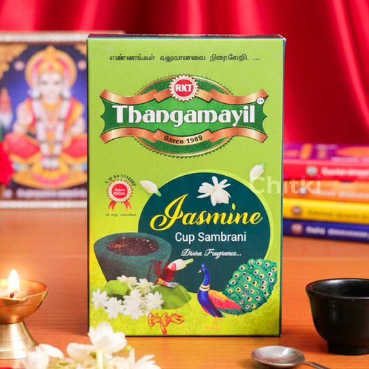Thangamayil cup sambrani jasmine 12pc
