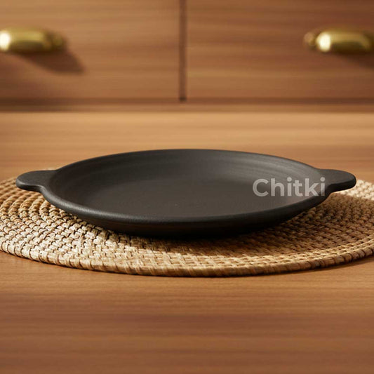 Traditional Kappa Rotti Oodu Black (Clay Tawa) MP23B