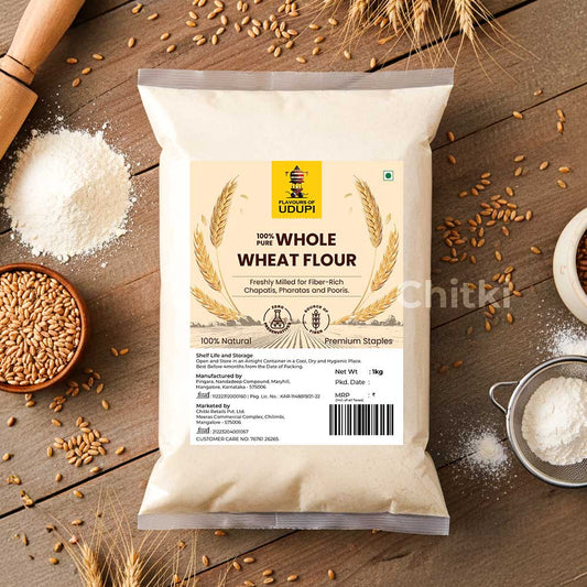 Whole Wheat Flour - 100% Pure and Natural